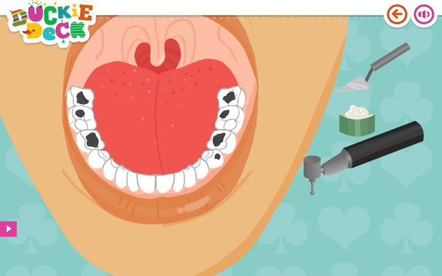 Dentist Games at Duckie Deck  from Chrome web store to be run with OffiDocs Chromium online