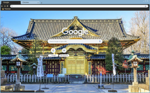 Den Ueno Toshogu  from Chrome web store to be run with OffiDocs Chromium online