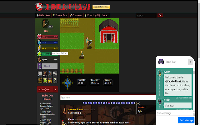 Denzar Enhancement Suite  from Chrome web store to be run with OffiDocs Chromium online