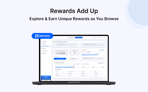 DePINed  from Chrome web store to be run with OffiDocs Chromium online