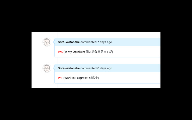 describe short word for github  from Chrome web store to be run with OffiDocs Chromium online