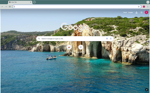 deserted island and boat  from Chrome web store to be run with OffiDocs Chromium online