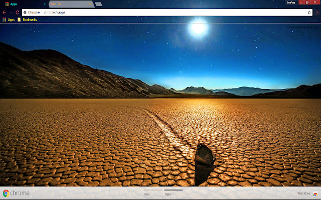 Chrome 网上商店的 Desert Horizo​​n Mountain Rock Sky 将与 OffiDocs Chromium 在线运行