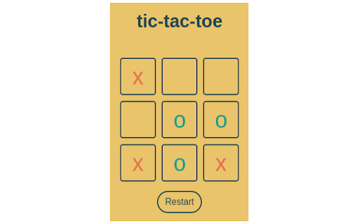 Desert theme tic tac toe. Play with family and friends!  from Chrome web store to be run with OffiDocs Chromium online