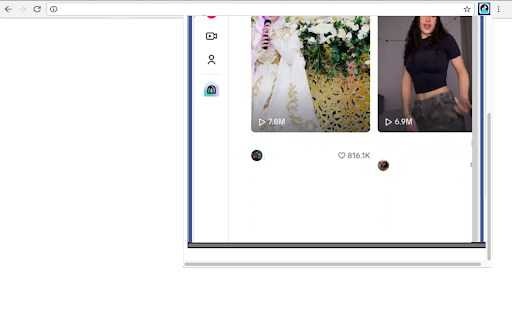 Desktop for Tiktok online  from Chrome web store to be run with OffiDocs Chromium online