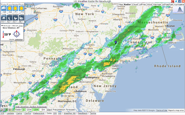Desktop US Weather Radar  from Chrome web store to be run with OffiDocs Chromium online