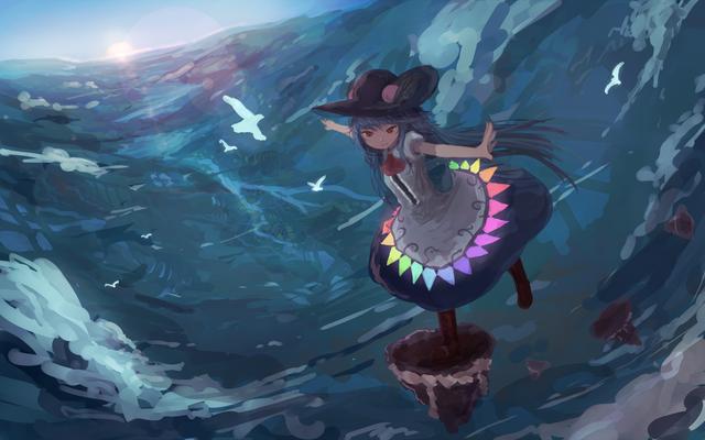 Desktop Wallpaper Touhou Project Reimu Hakure  from Chrome web store to be run with OffiDocs Chromium online