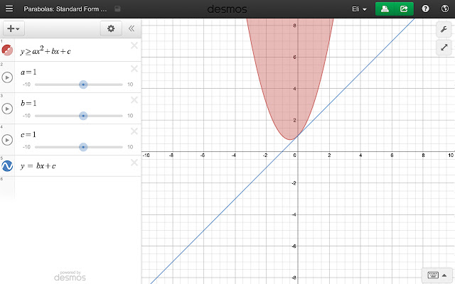 Desmos Graphing Calculator  from Chrome web store to be run with OffiDocs Chromium online