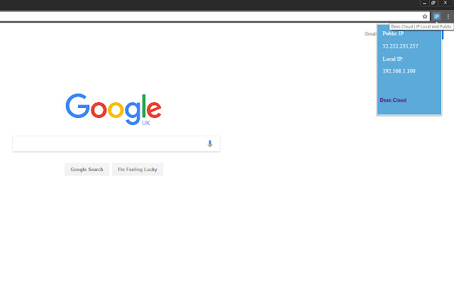 Deso Cloud | IP Tool  from Chrome web store to be run with OffiDocs Chromium online