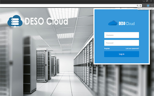 Deso Cloud | User Login  from Chrome web store to be run with OffiDocs Chromium online