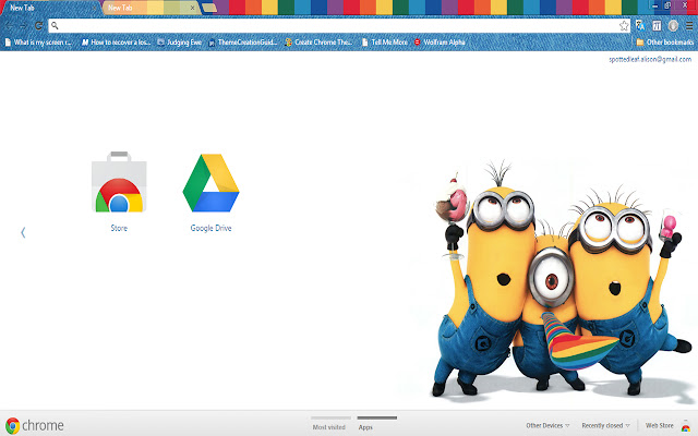 Despicable Me Minions Partying 1600x900 aus dem Chrome-Webshop, zur Ausführung mit OffiDocs Chromium online