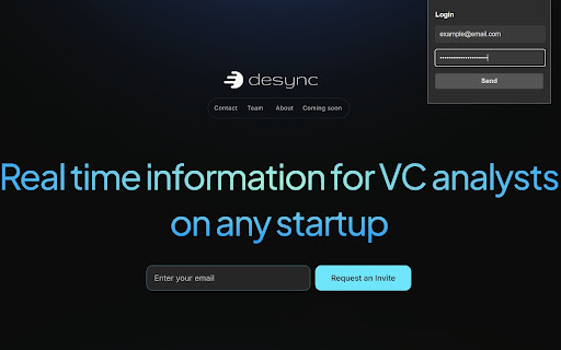 Desync  from Chrome web store to be run with OffiDocs Chromium online Desync  from Chrome web store to be run with OffiDocs Chromium online