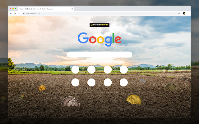 Detect History Metal Detecting Field  from Chrome web store to be run with OffiDocs Chromium online