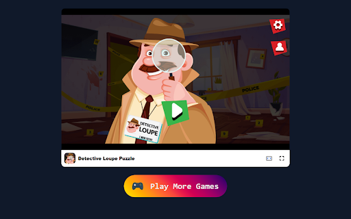 Detective Loupe Puzzle Game Uncover Clues and Solve Mysteries!  from Chrome web store to be run with OffiDocs Chromium online