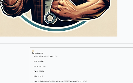 Determine pixel color online  from Chrome web store to be run with OffiDocs Chromium online