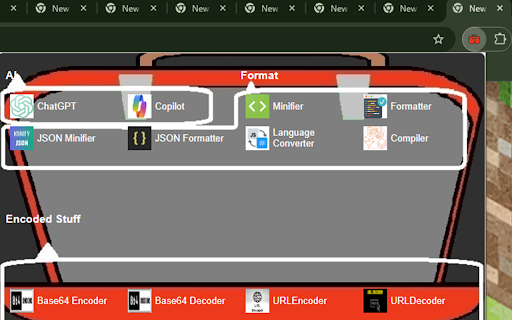 Developer Kit  from Chrome web store to be run with OffiDocs Chromium online