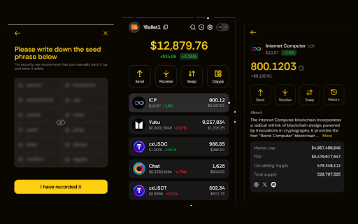 DEV: Fuse Wallet Extension  from Chrome web store to be run with OffiDocs Chromium online