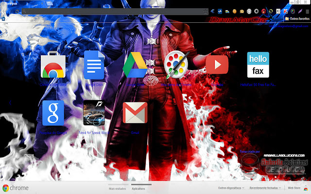 Devil May Cry 4 Theme 2  from Chrome web store to be run with OffiDocs Chromium online