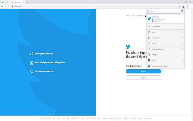 Devolutions Web Login  from Chrome web store to be run with OffiDocs Chromium online