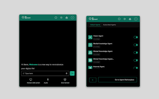 DEV | Ondemand  from Chrome web store to be run with OffiDocs Chromium online