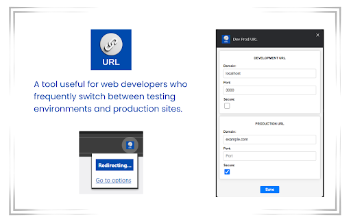 Dev Prod URL  from Chrome web store to be run with OffiDocs Chromium online