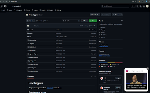 Devs Giggles  from Chrome web store to be run with OffiDocs Chromium online
