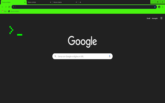 Dev Theme  from Chrome web store to be run with OffiDocs Chromium online
