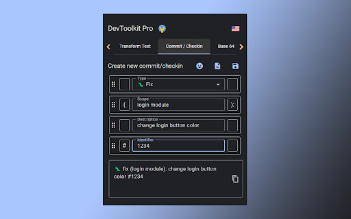 DevToolkit Pro  from Chrome web store to be run with OffiDocs Chromium online