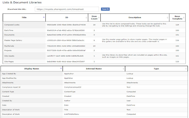 Dev Tools for SharePoint  from Chrome web store to be run with OffiDocs Chromium online