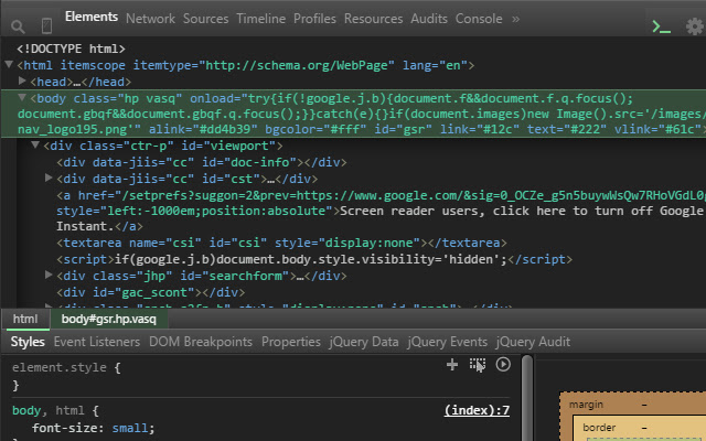 DevTools Theme: NightLion Dark  from Chrome web store to be run with OffiDocs Chromium online