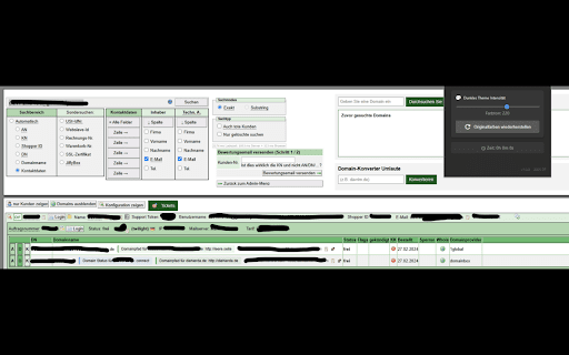 DF Dark Theme  from Chrome web store to be run with OffiDocs Chromium online