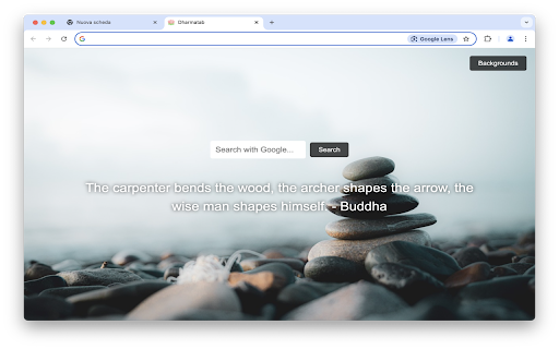 Dharmatab  from Chrome web store to be run with OffiDocs Chromium online
