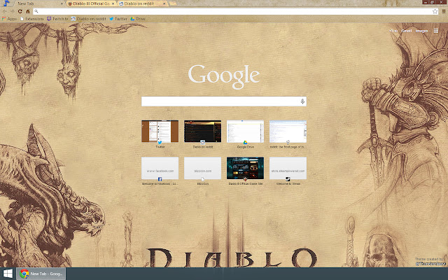 Diablo 3 Light  from Chrome web store to be run with OffiDocs Chromium online