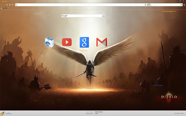 Diablo 3 Tyran Angel  from Chrome web store to be run with OffiDocs Chromium online