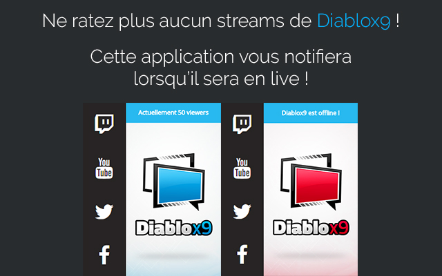 Diablox9 Live Extension (non officielle)  from Chrome web store to be run with OffiDocs Chromium online