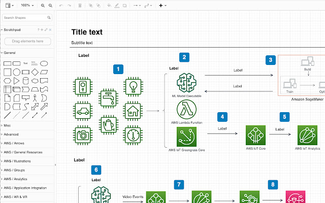 diagrams.net and draw.io Importer  from Chrome web store to be run with OffiDocs Chromium online