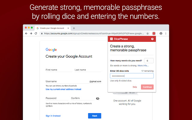 DicePhrase از فروشگاه وب Chrome با OffiDocs Chromium به صورت آنلاین اجرا می شود