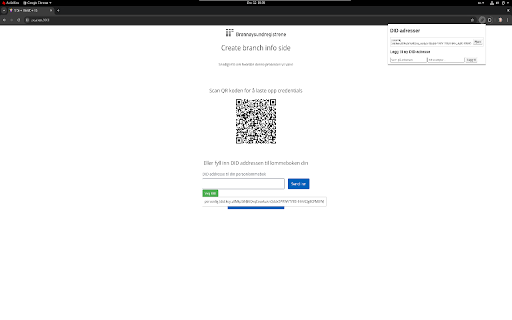 DID Manager  from Chrome web store to be run with OffiDocs Chromium online