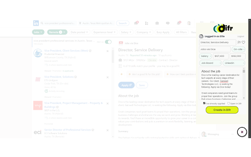 Difr | Career Growth for the People  from Chrome web store to be run with OffiDocs Chromium online