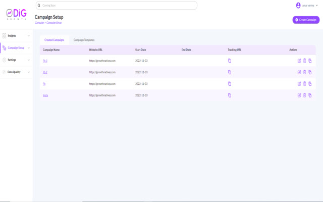 DiG Growth  from Chrome web store to be run with OffiDocs Chromium online