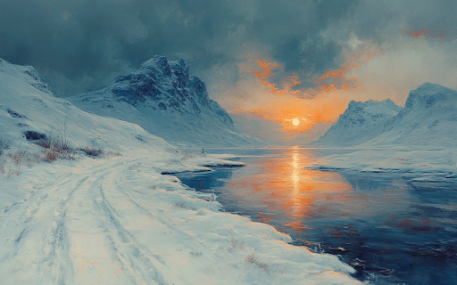 digital art style illustration river nature  from Chrome web store to be run with OffiDocs Chromium online