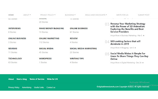 Digital Dimensions  from Chrome web store to be run with OffiDocs Chromium online