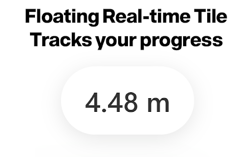 Digital Scroll Odometer  from Chrome web store to be run with OffiDocs Chromium online