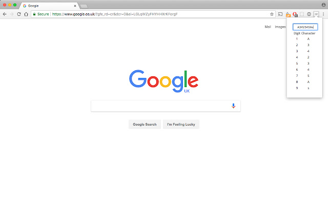 Digit Chooser  from Chrome web store to be run with OffiDocs Chromium online
