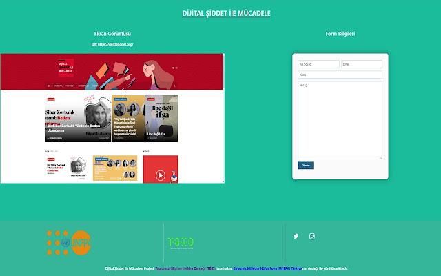 Dijital Şiddet İle Mücadele  from Chrome web store to be run with OffiDocs Chromium online