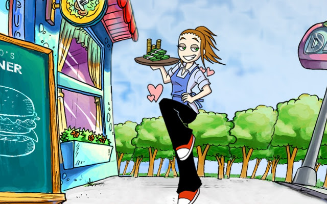 Diner Dash  from Chrome web store to be run with OffiDocs Chromium online
