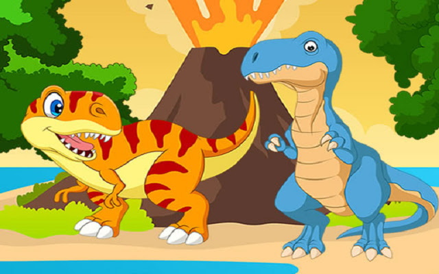 Dino Jigsaw  from Chrome web store to be run with OffiDocs Chromium online