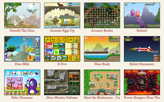 I giochi di dinosauri dal web store di Chrome verranno eseguiti con OffiDocs Chromium online