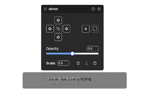 dinter  from Chrome web store to be run with OffiDocs Chromium online