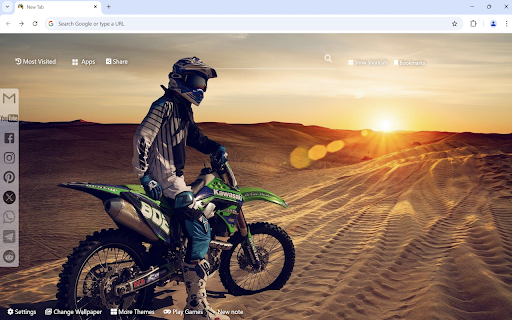 Dirt Bike Wallpaper  from Chrome web store to be run with OffiDocs Chromium online
